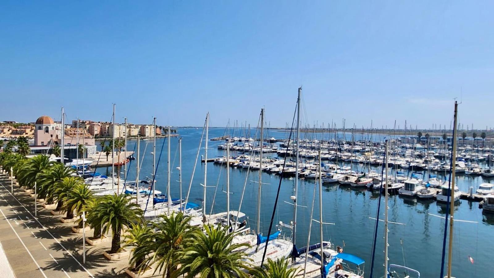 - L'Horizon Bleu - Cocon Romantique Avec Vue Mer Panoramique Gruissan Extérieur photo